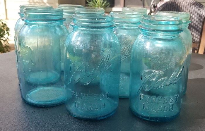 Blue Ball canning jars