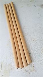 vintage dowel table legs