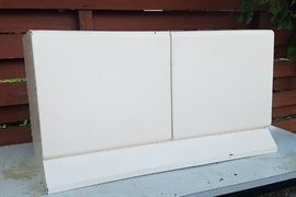 Over the range (with "vent hood") upper cabinet