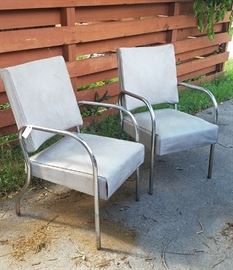 Deco waiting room chairs