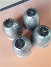 Centerline hot rod wheel bullet caps