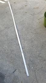 fluted aluminum vintage countertop trim (8 feet)