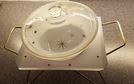 Starburst chaffing dish, including cool stand
