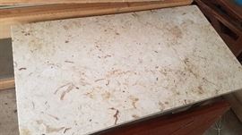 Slab of marble/granite countertop.