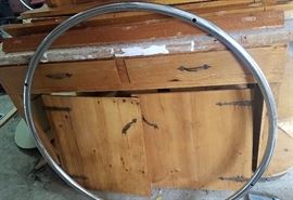 Not a hula hoop - metal frame for a sun-shade