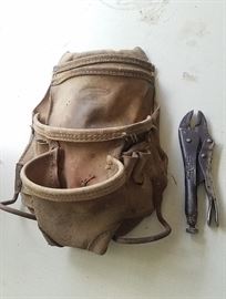 construction worker tool belt