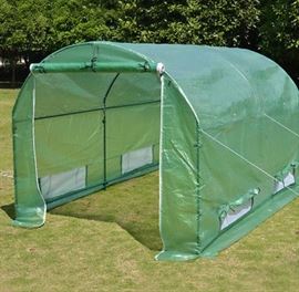 portable 17' green house (disassembled)