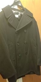 Authentic Navy peacoat