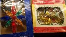 vintage and retro Xmas tree toppers