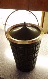 Liberace leather ice bucket (tall)