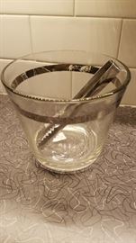 Thorpe style Ice bucket (has matching roly poly glasses)