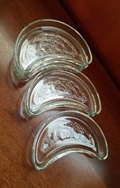shrimp tail/chicken bone glass dishes