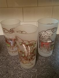 frosted rocks glass set