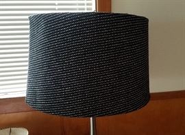 black tweed lampshade