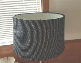 black tweed lampshade