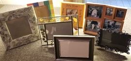 Large selection of picture frames