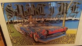 Sublime feat Snoop Dogg, Refugees, and Pharcyde poster 1997 (signed by artist)