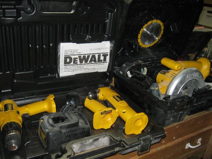 Another DeWalt Cordless Clutch Driver Drill Set, DeWalt Cordless Circular Saw