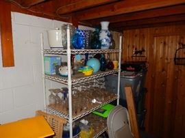 Many pieces of china and collectibles