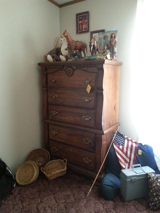 Matching dresser w/mirror and night stand available