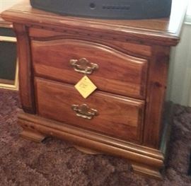 Matching dresser w/mirror and chest of drawers available