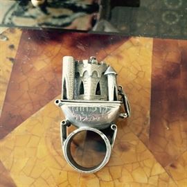 Sterling Silver Ceremonial Ring