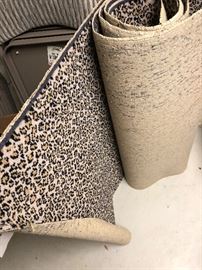 carpet runner leopard pattern
