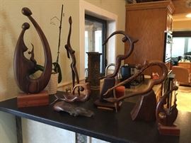 Nude wood collection from south america