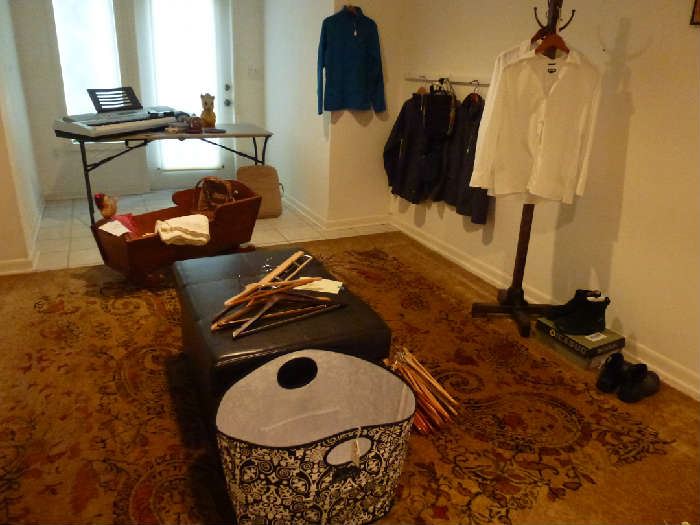 Dressing room items