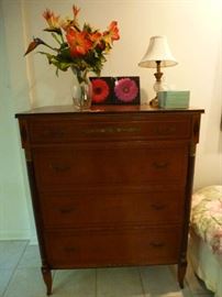 RWAY Northern Furniture Co. mahogony tall chest