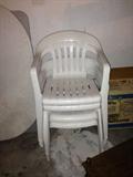 Assorted outdoor seating.