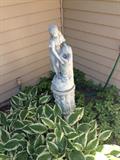 Garden statue.
