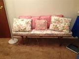 Pillows and end of bed bench