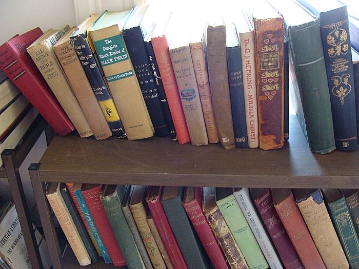 tons of vintage and antique books!