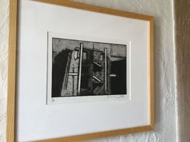 Peter Marcus art...Art measures 7 1/4" x 10"