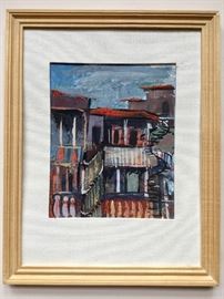 Art measures 7.5"H x 6"W