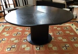 Skovby expandable dining table