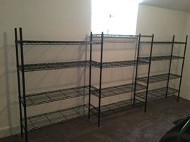 Storage racks. YOU MOVE! Consider a rubber mallet to disassemble 