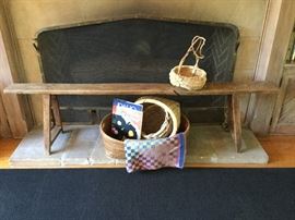 Primitive bench