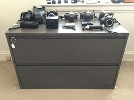 Two drawer file cabinet. GREAT buy! 