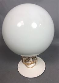 Lot 201 Modernist Tulip Style LAUREL Table Lamp. Glass sp