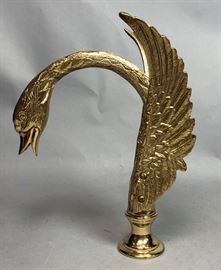 Lot 287 SHERLE WAGNER style Swan Faucet Set. Large winged