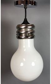 Lot 397 Modernist Large Figural Light Bulb Hanging Pendan