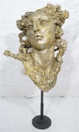 Lot 653 Large Oversized Womans Bust. In the style of Mar
