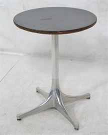 Lot 711 HERMAN MILLER Small Round Side Table. Space age a