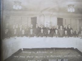 dinner brewery workers