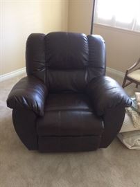 leather recliner