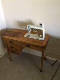 mid century sewing machine