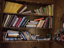 Books, Books, and more books. 