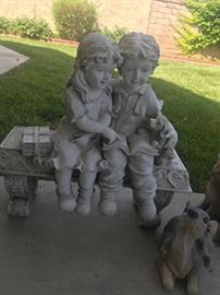 Garden statues 